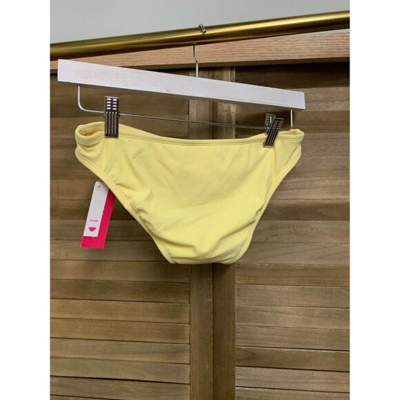 NWT Xhileration Yellow Cheeky Bikini Swim Bottoms Size Small (0/2) - Picture 2 of 5
